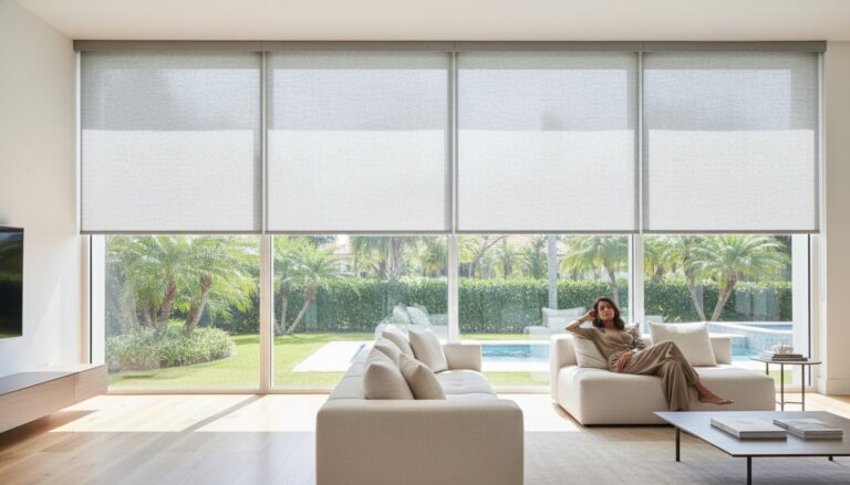 Modern Roller Shades in Coral Springs: A Bespoke Buyer's Guide to Style & Sun Control