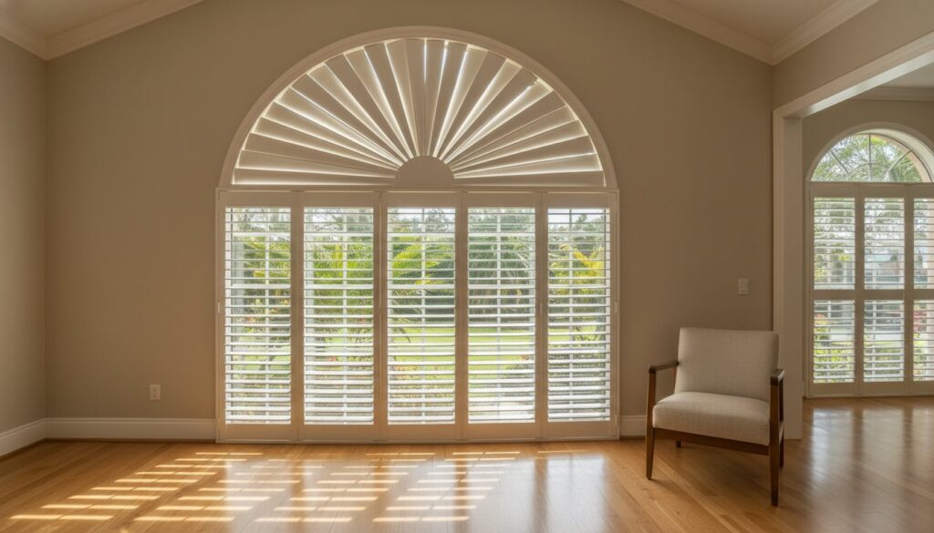 Custom Shutters for Arched Windows in Coral Springs: The 2026 Connoisseur’s Guide