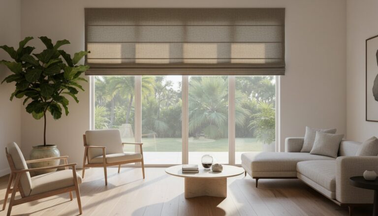 Elegant Roman Shades in Coral Springs: The 2026 Connoisseur’s Guide