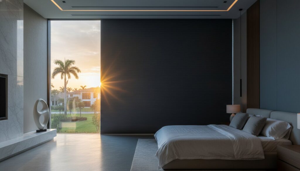 The Connoisseur’s Guide to Room Darkening Shades for Bedrooms in Coral Springs