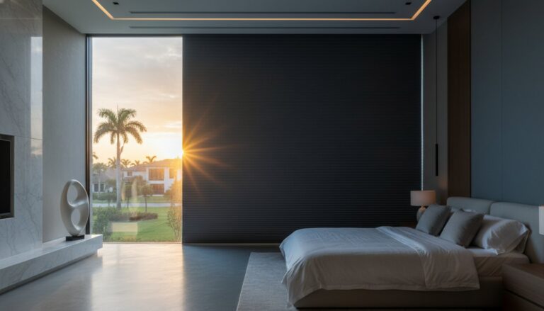 The Connoisseur’s Guide to Room Darkening Shades for Bedrooms in Coral Springs